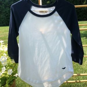 Hollister 3/4 Sleeve Top